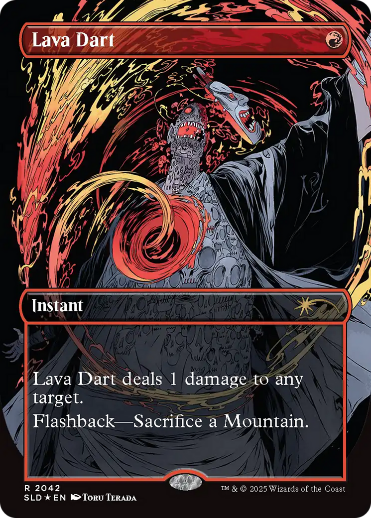 Lava Dart (Raised Foil) [Secret Lair Drop Series] | Mega City Incorporated