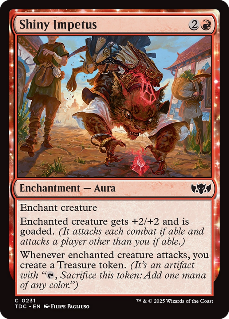 Shiny Impetus [Tarkir: Dragonstorm Commander] | Mega City Incorporated