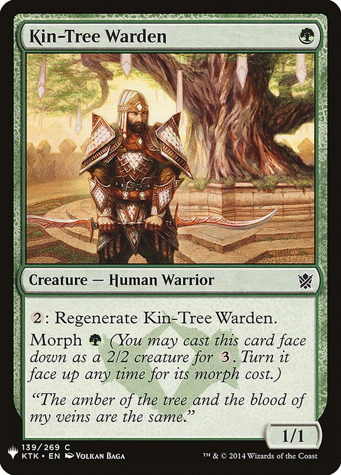 Kin-Tree Warden [Mystery Booster] | Mega City Incorporated