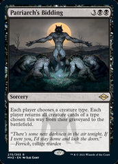 Patriarch's Bidding (Foil Etched) [Modern Horizons 2] | Mega City Incorporated
