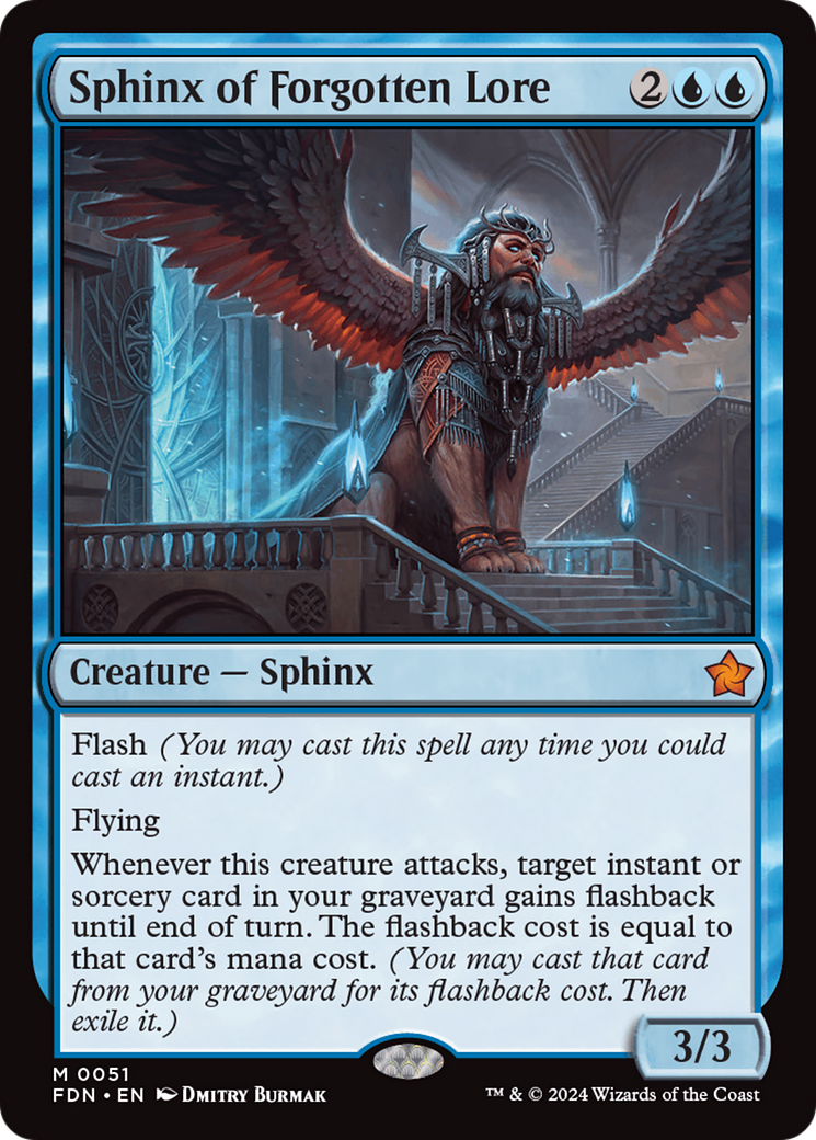 Sphinx of Forgotten Lore [Foundations] | Mega City Incorporated