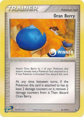 Oran Berry (85/109) (Jumbo Card) [EX: Ruby & Sapphire] | Mega City Incorporated