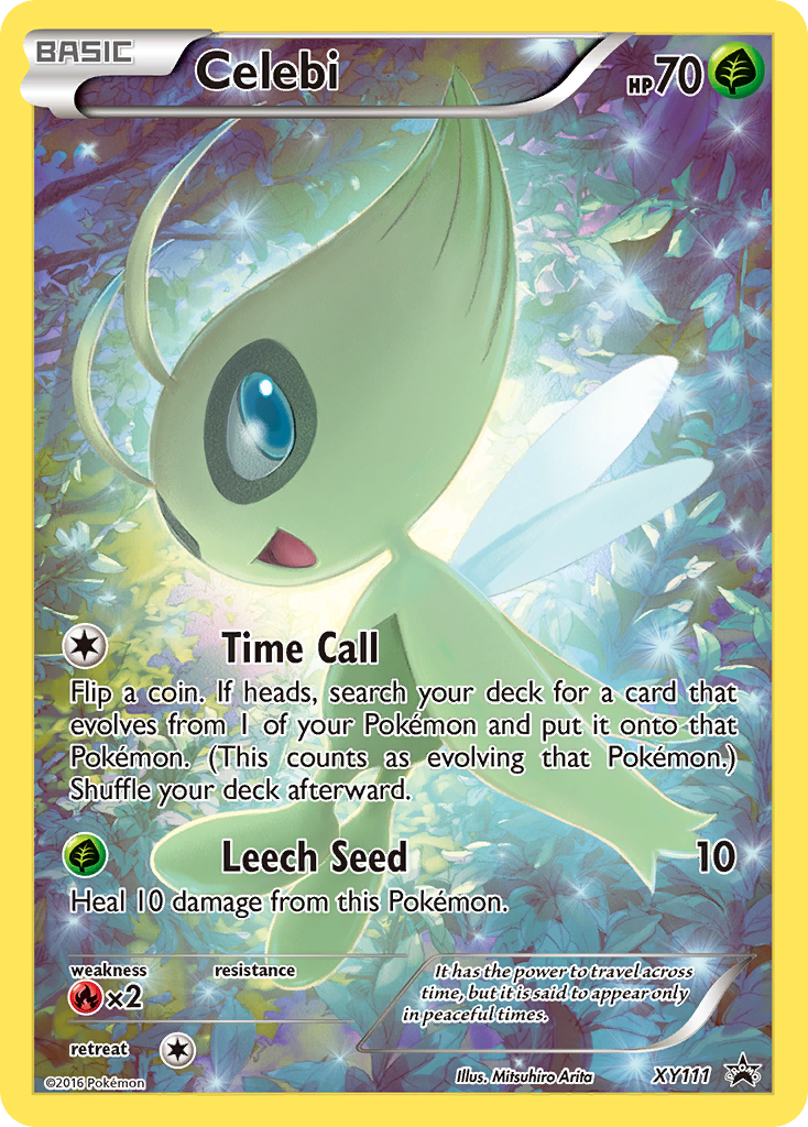 Celebi (XY111) [XY: Black Star Promos] | Mega City Incorporated