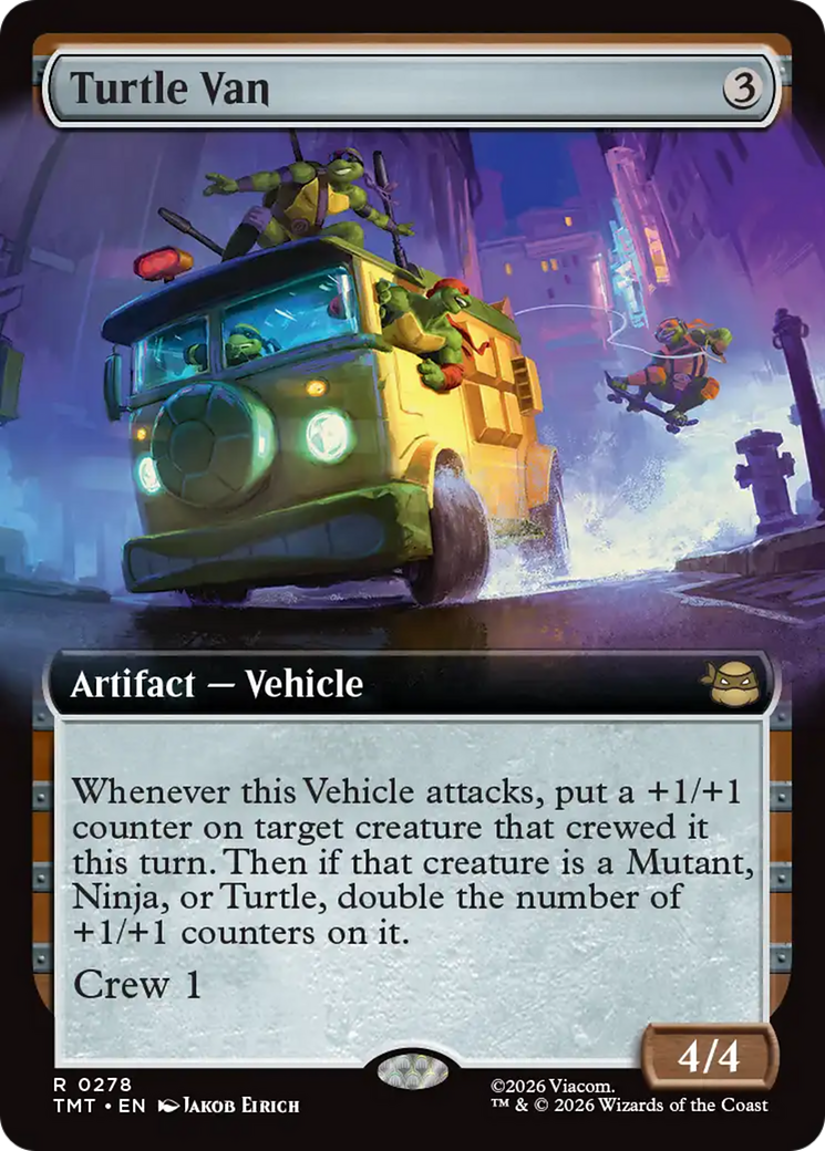 Turtle Van (Extended Art) [Teenage Mutant Ninja Turtles] | Mega City Incorporated