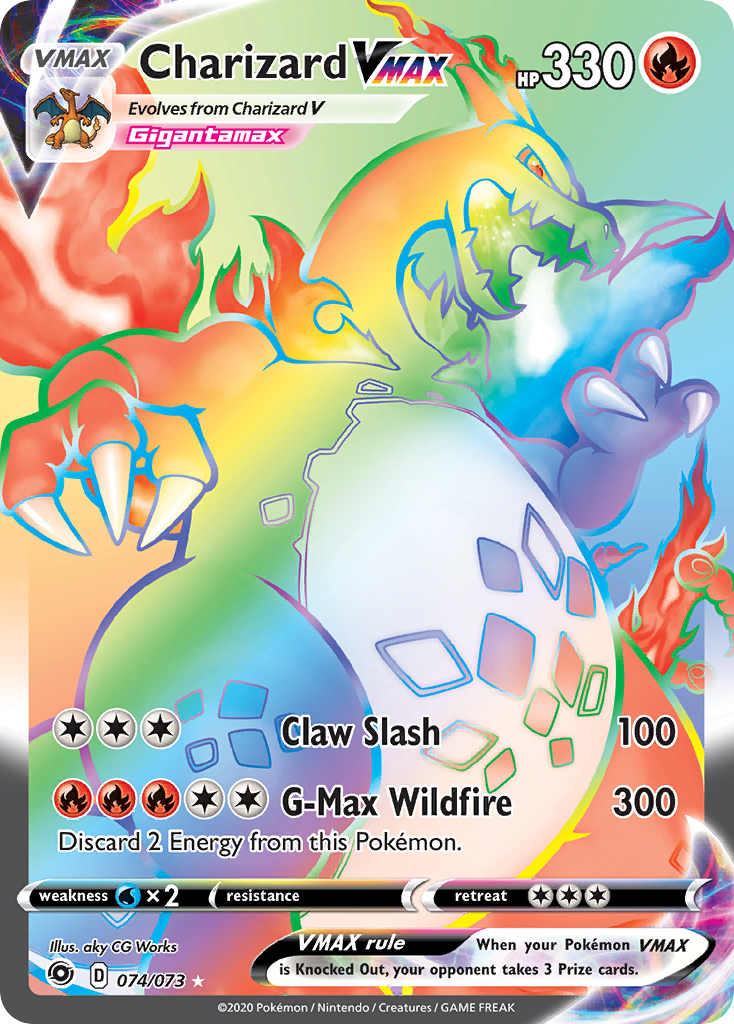 Charizard VMAX (074/073) [Sword & Shield: Champion's Path] | Mega City Incorporated
