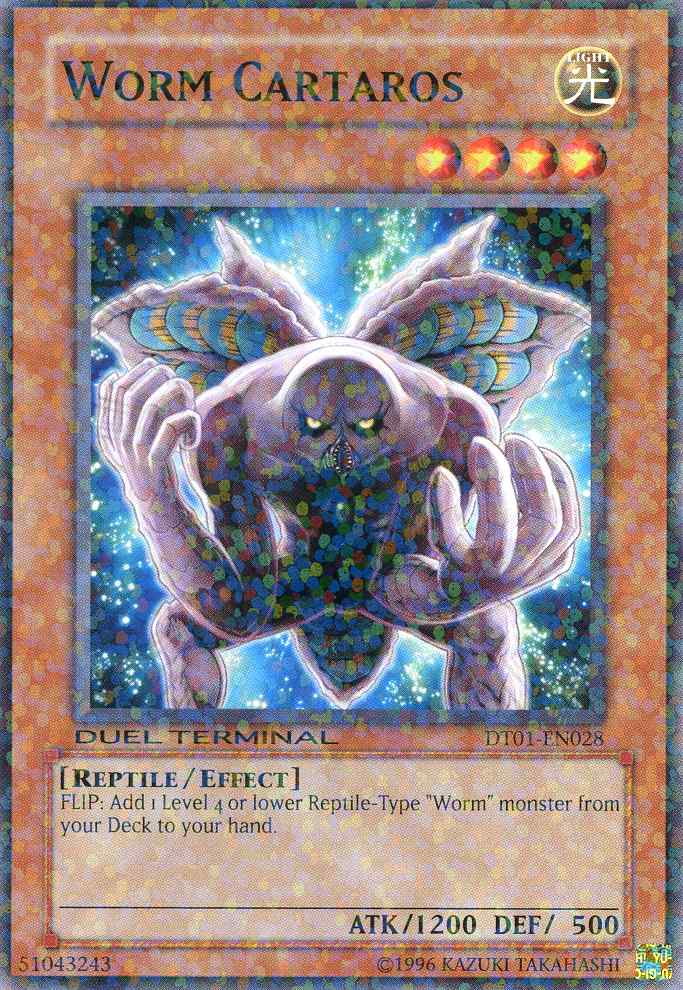 Worm Cartaros [DT01-EN028] Parallel Rare | Mega City Incorporated