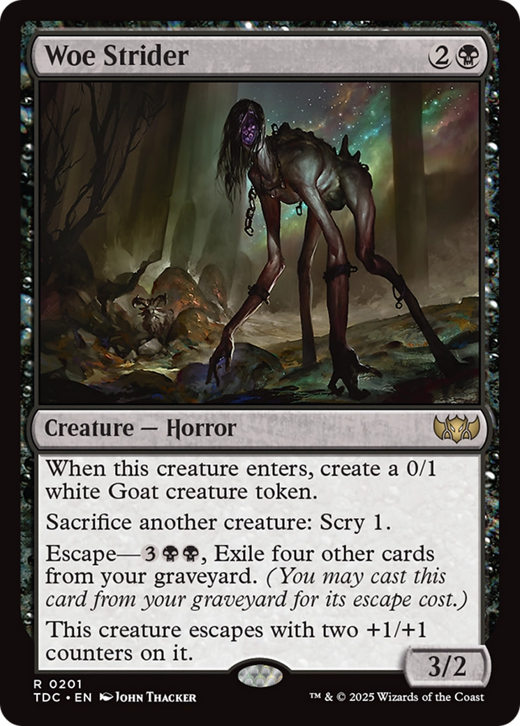 Woe Strider [Tarkir: Dragonstorm Commander] | Mega City Incorporated