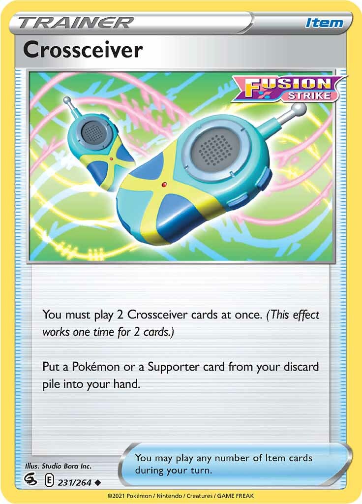 Crossceiver (231/264) [Sword & Shield: Fusion Strike] | Mega City Incorporated