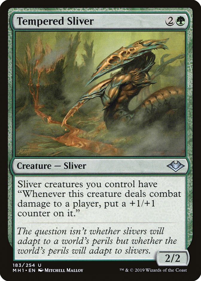 Tempered Sliver [Modern Horizons] | Mega City Incorporated