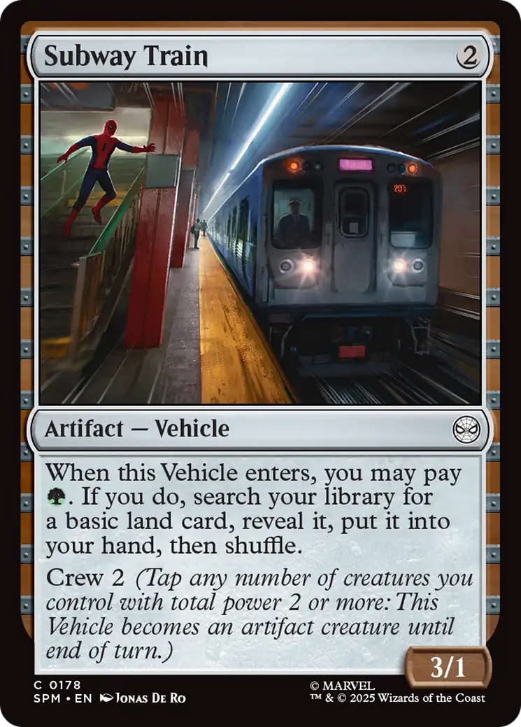 Subway Train [Marvel's Spider-Man] | Mega City Incorporated