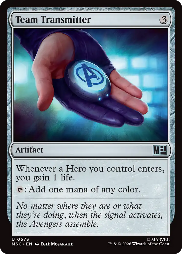 Team Transmitter [Marvel Super Heroes Commander] | Mega City Incorporated