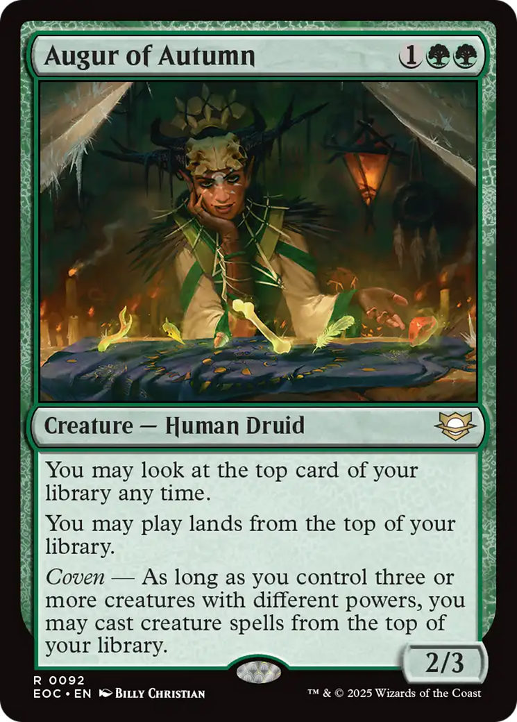 Augur of Autumn [Edge of Eternities Commander] | Mega City Incorporated
