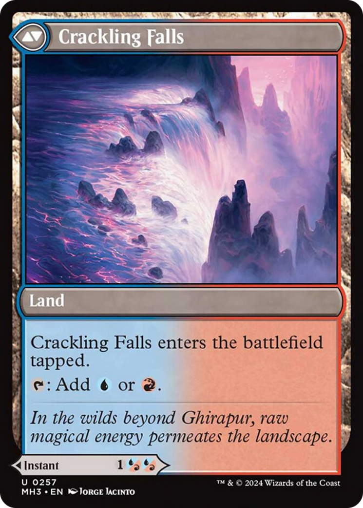 Rush of Inspiration // Crackling Falls [Modern Horizons 3] | Mega City Incorporated