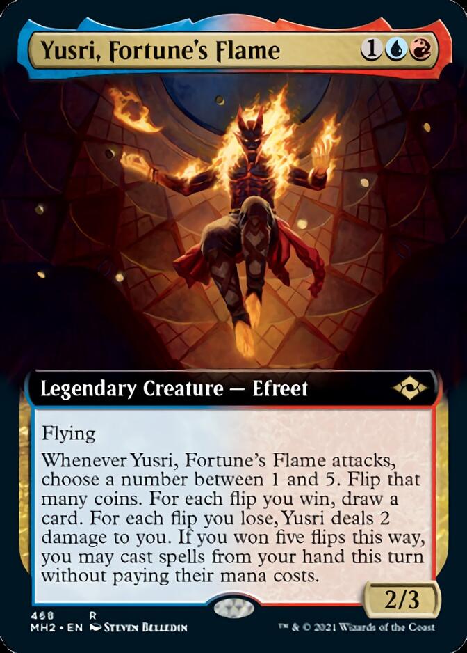 Yusri, Fortune's Flame (Extended Art) [Modern Horizons 2] | Mega City Incorporated