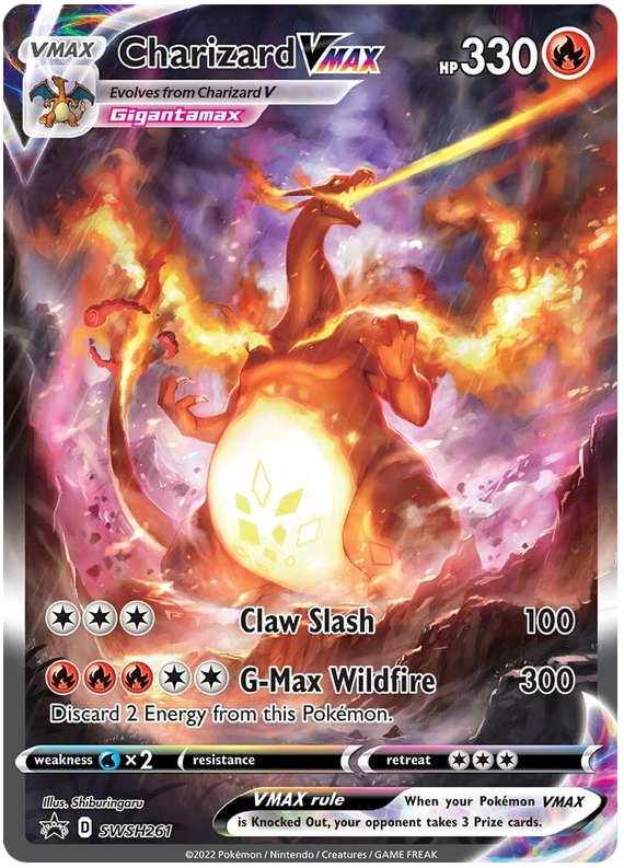 Charizard VMAX (SWSH261) [Sword & Shield: Black Star Promos] | Mega City Incorporated