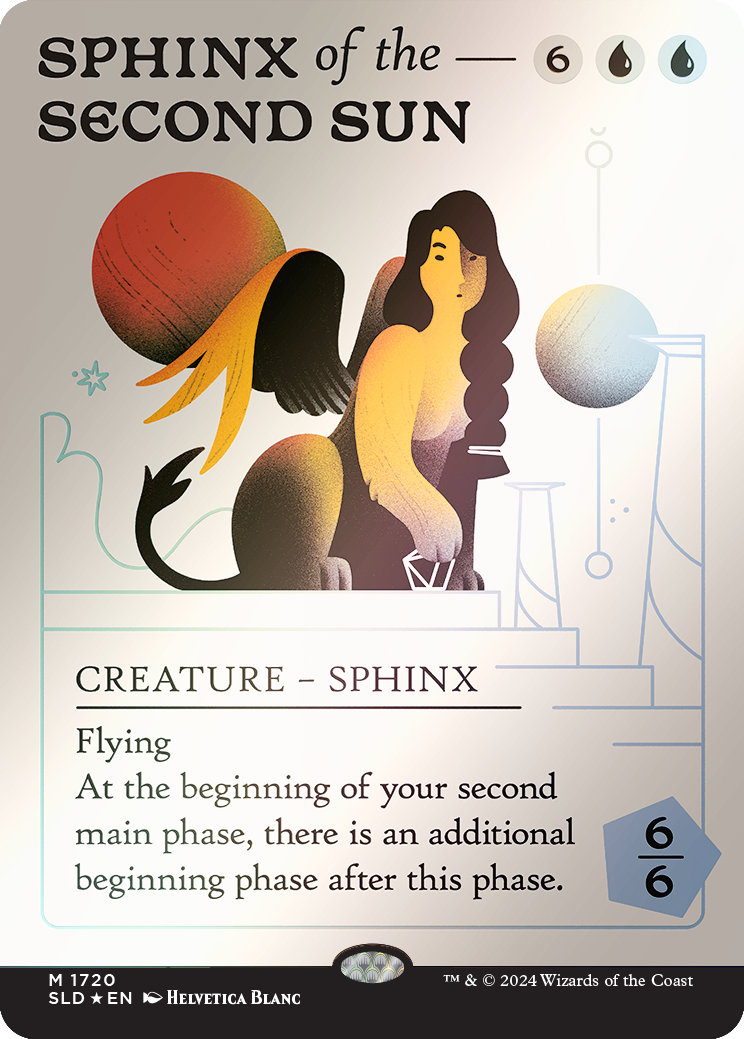 Sphinx of the Second Sun (Rainbow Foil) [Secret Lair Drop Series] | Mega City Incorporated