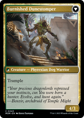 Tarkir Duneshaper // Burnished Dunestomper [March of the Machine] | Mega City Incorporated