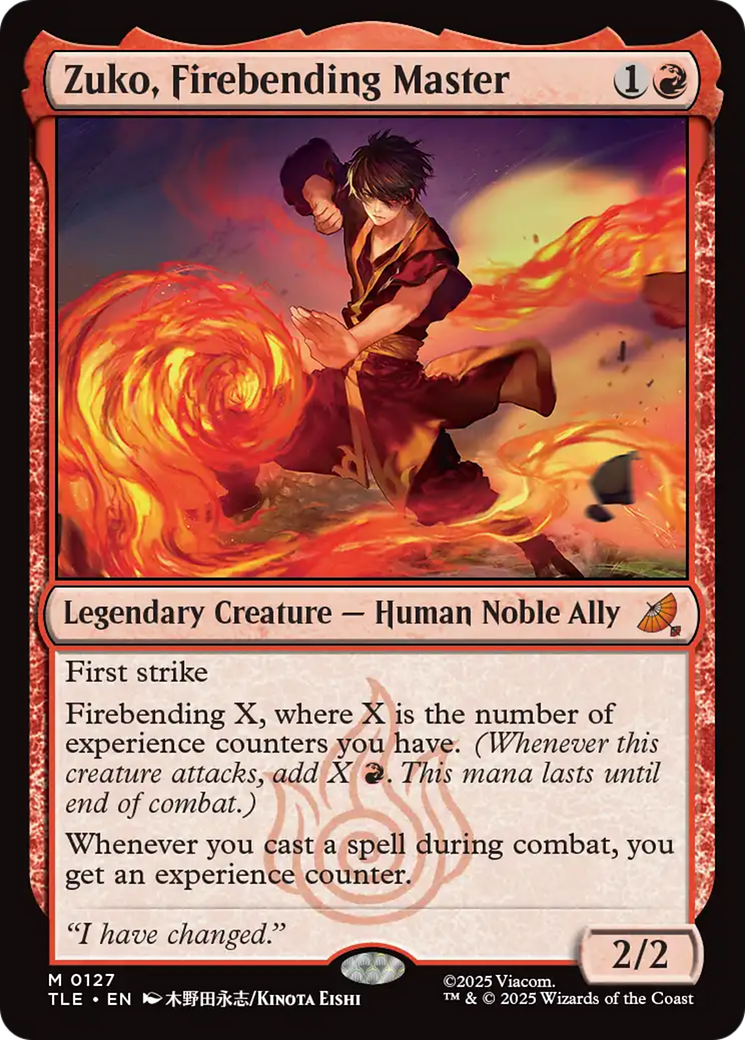 Zuko, Firebending Master [Avatar: The Last Airbender: Eternal-Legal] | Mega City Incorporated