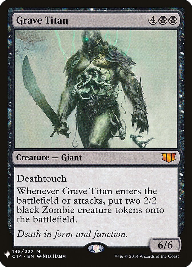 Grave Titan [Mystery Booster] | Mega City Incorporated