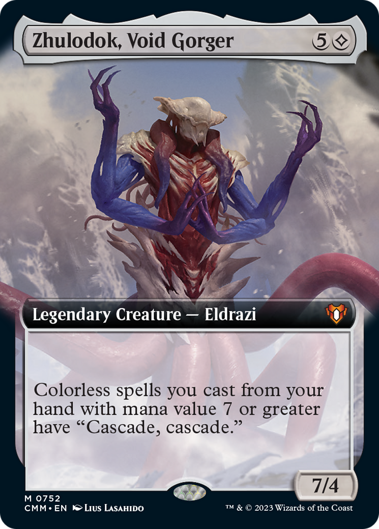 Zhulodok, Void Gorger (Extended Art) [Commander Masters] | Mega City Incorporated