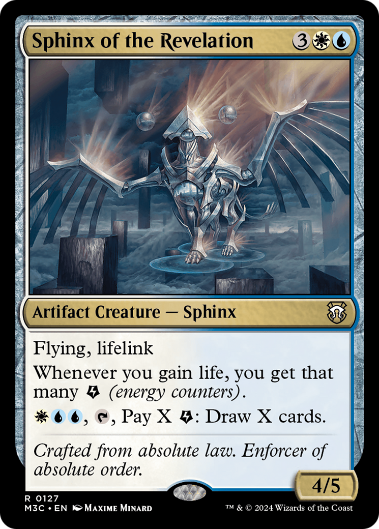 Sphinx of the Revelation (Ripple Foil) [Modern Horizons 3 Commander] | Mega City Incorporated