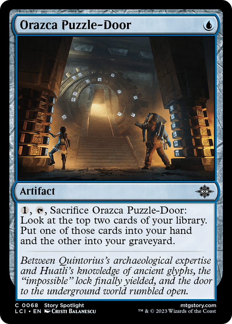 Orazca Puzzle-Door [The Lost Caverns of Ixalan] | Mega City Incorporated