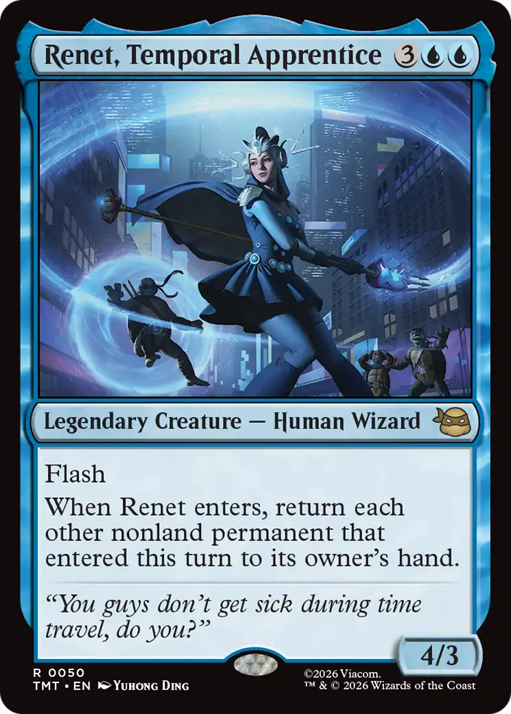 Renet, Temporal Apprentice [Teenage Mutant Ninja Turtles] | Mega City Incorporated