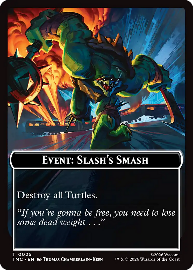 Event: Slash's Smash [Teenage Mutant Ninja Turtles Commander Tokens] | Mega City Incorporated