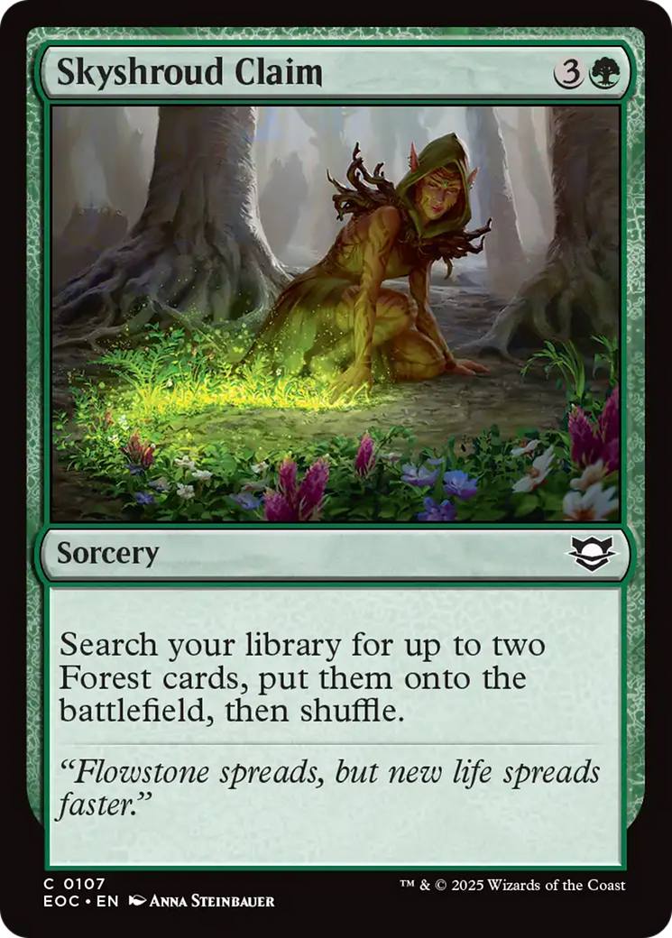 Skyshroud Claim [Edge of Eternities Commander] | Mega City Incorporated