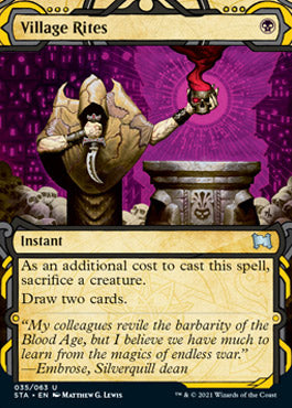 Village Rites [Strixhaven: Mystical Archive] | Mega City Incorporated