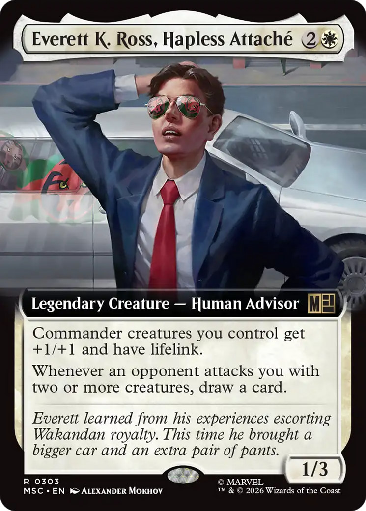 Everett K. Ross, Hapless Attache (Extended Art) [Marvel Super Heroes Commander] | Mega City Incorporated