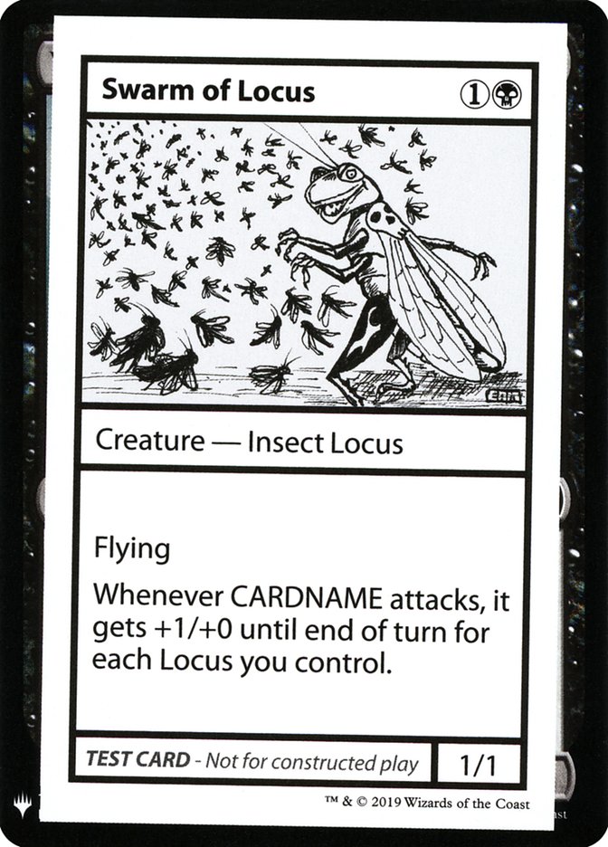 Swarm of Locus [Mystery Booster Playtest Cards] | Mega City Incorporated