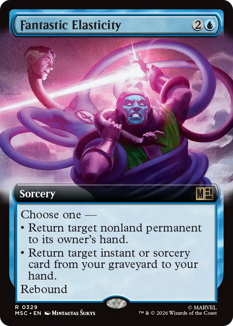 Fantastic Elasticity (Extended Art) [Marvel Super Heroes Commander] | Mega City Incorporated