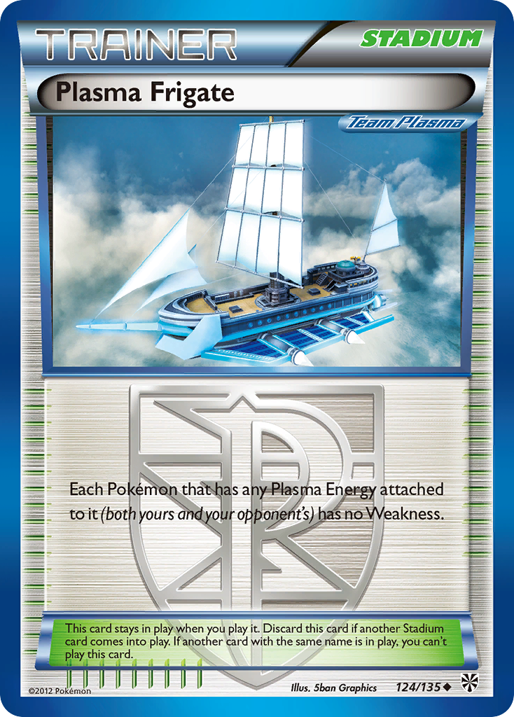 Plasma Frigate (124/135) [Black & White: Plasma Storm] | Mega City Incorporated