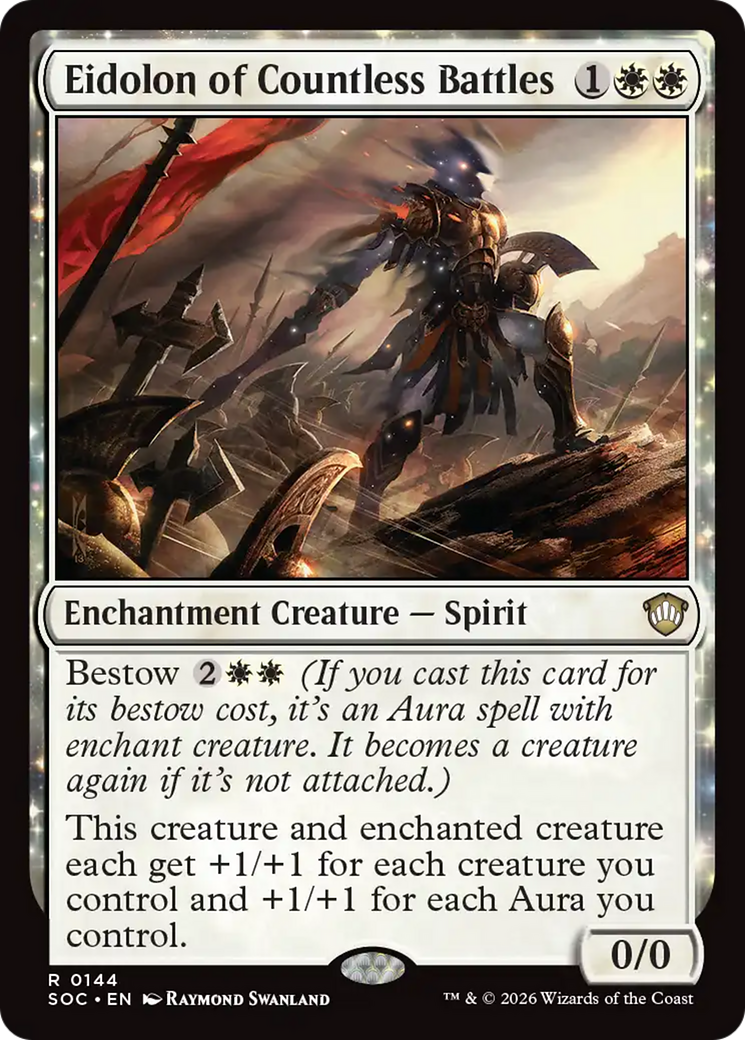 Eidolon of Countless Battles [Secrets of Strixhaven Commander] | Mega City Incorporated