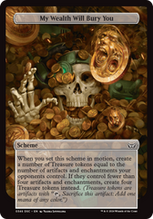 My Wealth Will Bury You (Full Art) [Duskmourn: Archenemy] | Mega City Incorporated