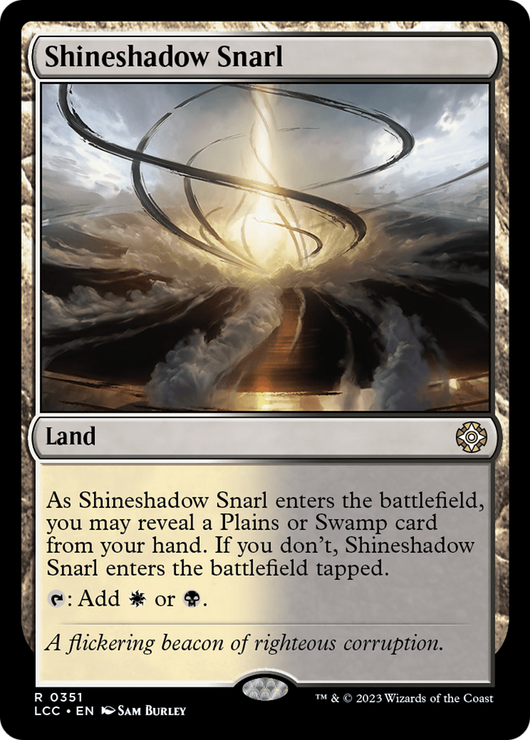 Shineshadow Snarl [The Lost Caverns of Ixalan Commander] | Mega City Incorporated