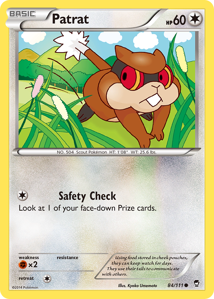 Patrat (84/111) [XY: Furious Fists] | Mega City Incorporated