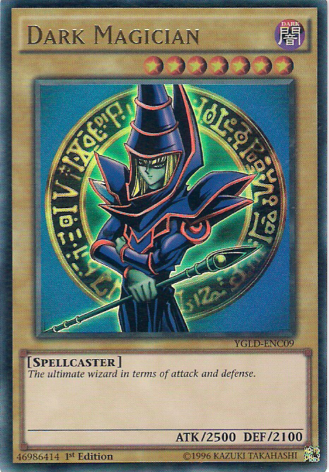 Dark Magician [YGLD-ENC09] Ultra Rare | Mega City Incorporated