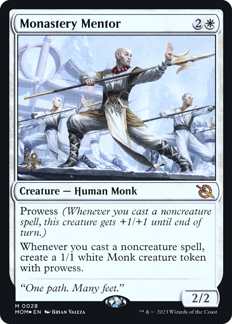 Monastery Mentor [March of the Machine Prerelease Promos] | Mega City Incorporated