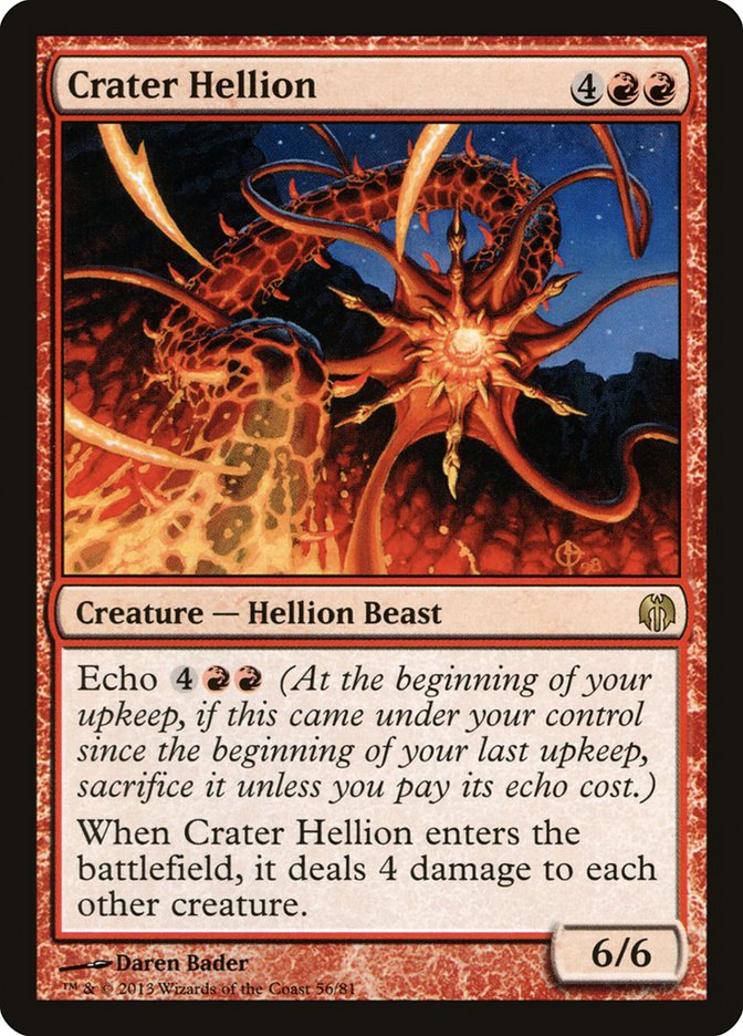 Crater Hellion [Duel Decks: Heroes vs. Monsters] | Mega City Incorporated