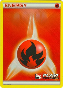 Fire Energy (2011 Play Pokemon Promo) [League & Championship Cards] | Mega City Incorporated