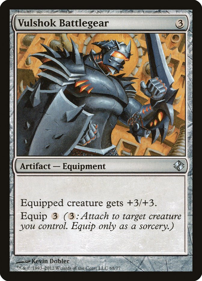 Vulshok Battlegear [Duel Decks: Venser vs. Koth] | Mega City Incorporated