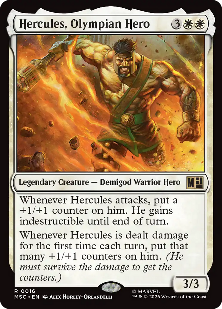 Hercules, Olympian Hero [Marvel Super Heroes Commander] | Mega City Incorporated