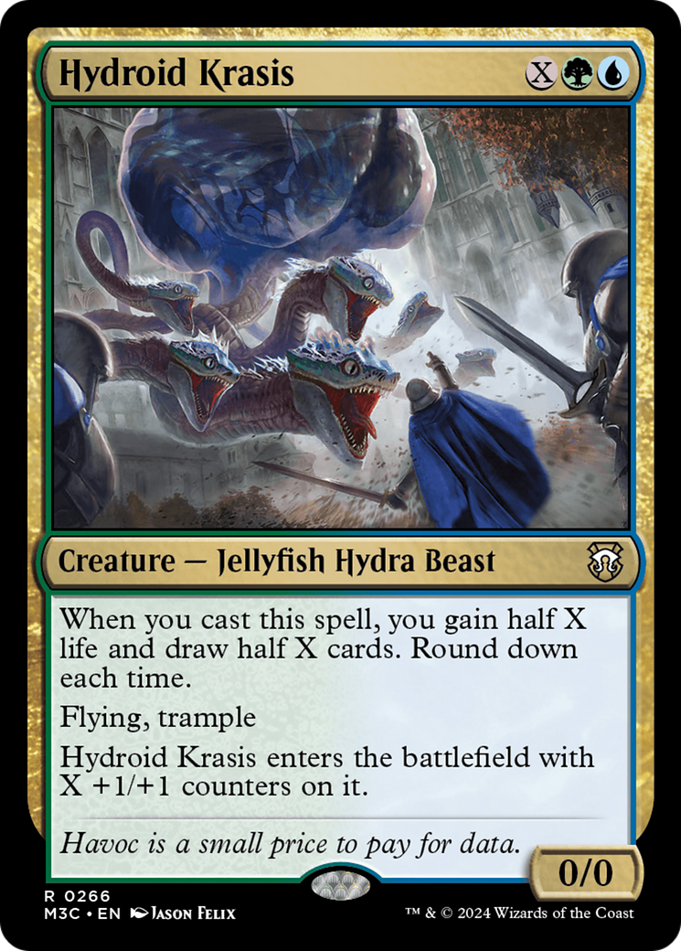 Hydroid Krasis (Ripple Foil) [Modern Horizons 3 Commander] | Mega City Incorporated