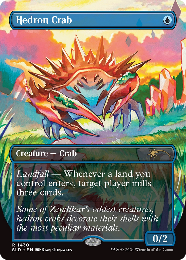 Hedron Crab (Rainbow Foil) [Secret Lair Drop Series] | Mega City Incorporated