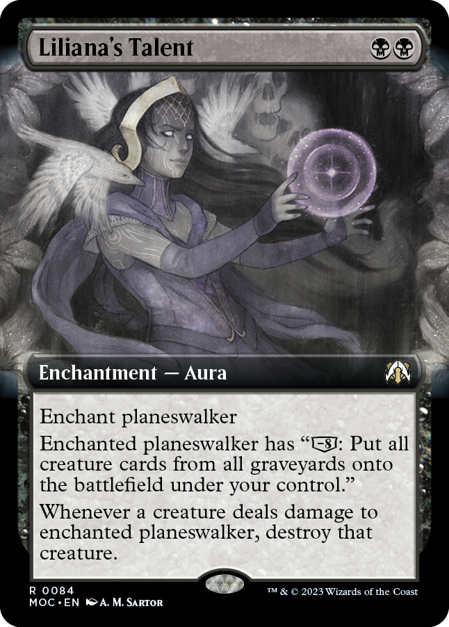 Liliana's Talent (Extended Art) [March of the Machine Commander] | Mega City Incorporated