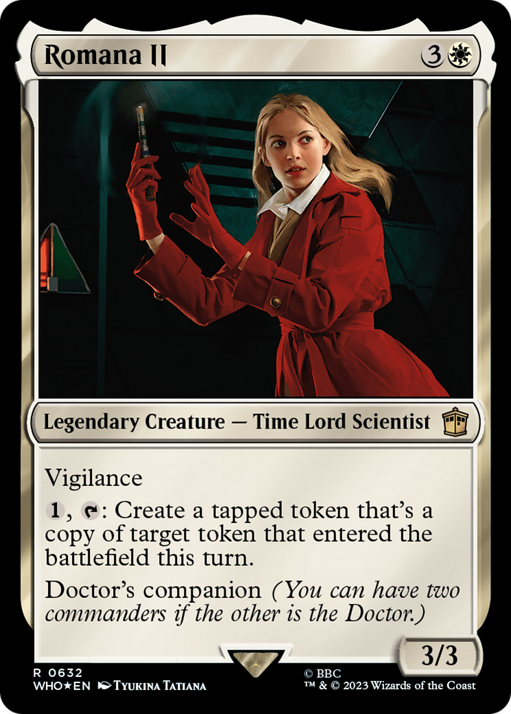 Romana II (Surge Foil) [Doctor Who] | Mega City Incorporated