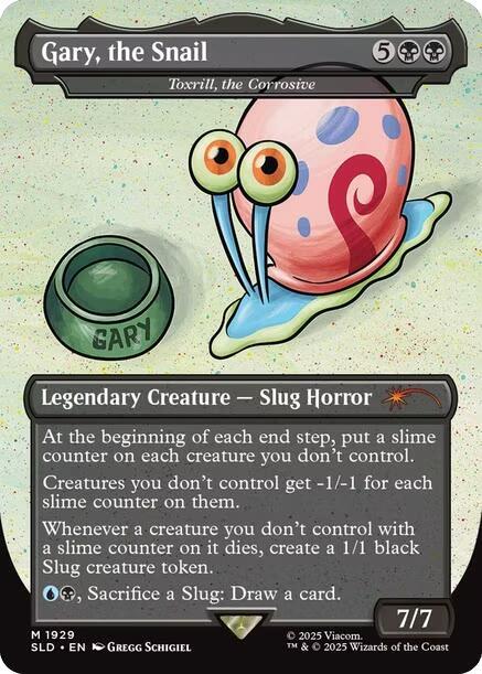 Gary, the Snail - Toxrill, the Corrosive [Secret Lair Drop Series] | Mega City Incorporated