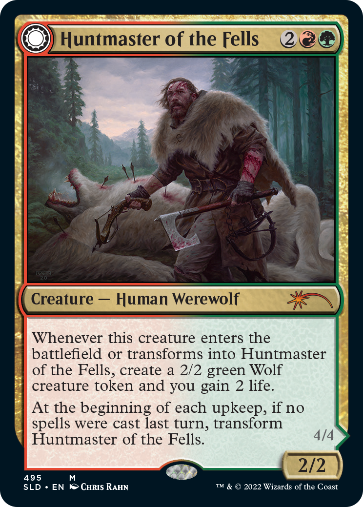 Huntmaster of the Fells // Ravager of the Fells [Secret Lair Drop Series] | Mega City Incorporated